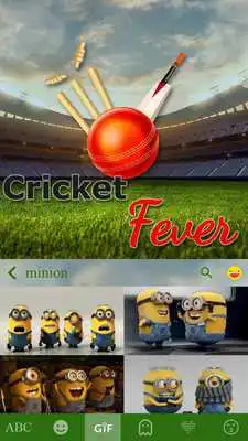 Play Cricket Fever Keyboard Theme