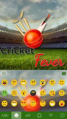 Play Cricket Fever Keyboard Theme