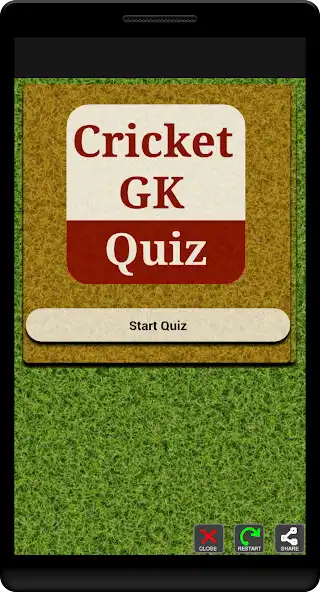 Play Cricket GK Quiz Play Cricket GK Quiz