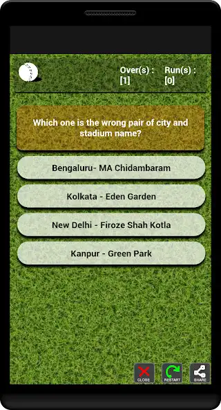 Play Cricket GK Quiz Play Cricket GK Quiz