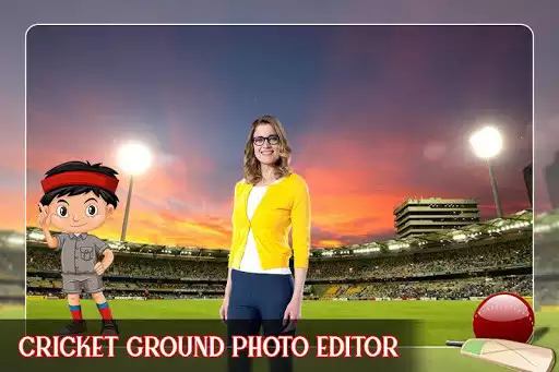 Play Cricket Ground Photo Frames  and enjoy Cricket Ground Photo Frames with UptoPlay