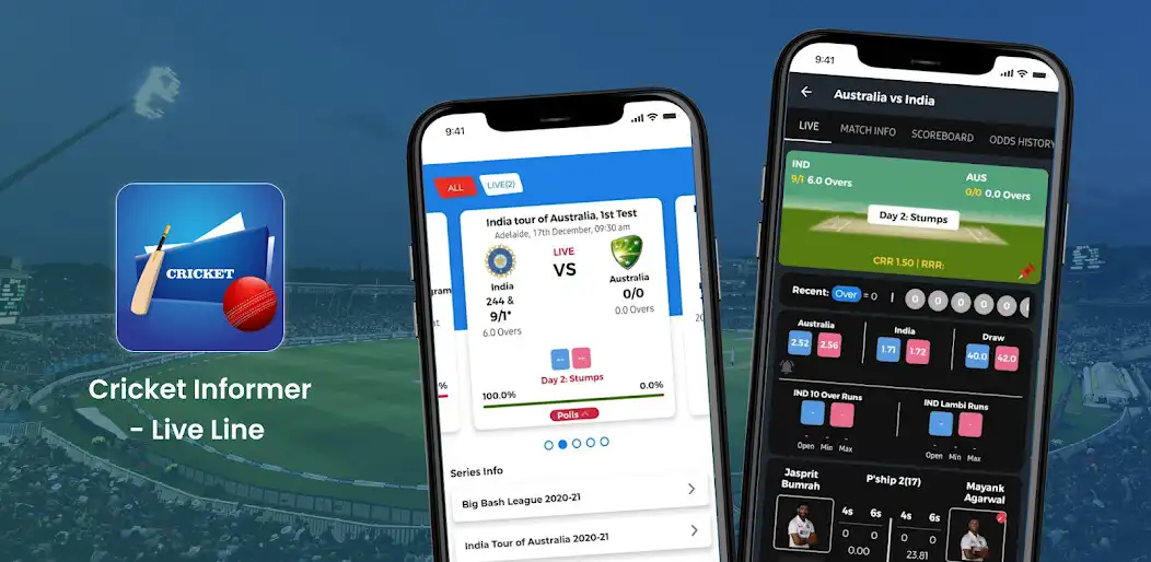 Play Cricket Informer - Live Line  and enjoy Cricket Informer - Live Line with UptoPlay
