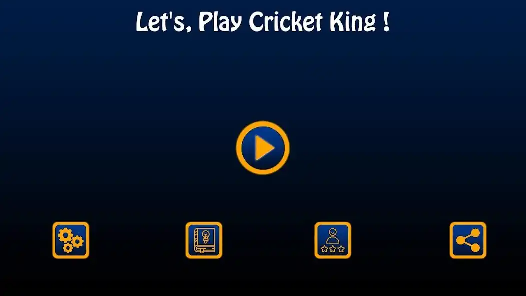 Play Cricket King  and enjoy Cricket King with UptoPlay