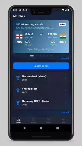 Play Cricket: Live Line & Fastest Live Score  and enjoy Cricket: Live Line & Fastest Live Score with UptoPlay