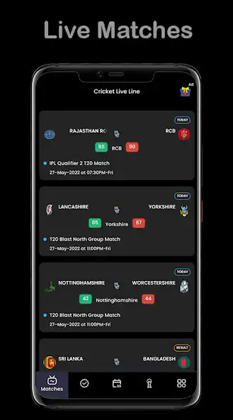 Play Cricket Live Line : Fast Line  and enjoy Cricket Live Line : Fast Line with UptoPlay