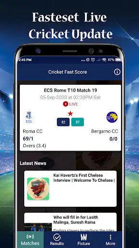 Play Cricket Live Line