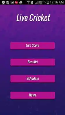 Play Cricket Live Score