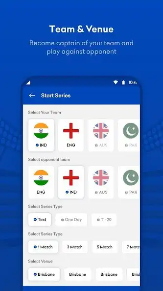 Play Cricket Masters- Captains Game as an online game Cricket Masters- Captains Game with UptoPlay