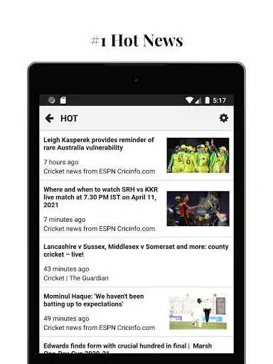 Play Cricket News - iNews  and enjoy Cricket News - iNews with UptoPlay