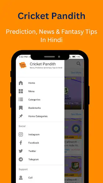 Play Cricket Pandith  and enjoy Cricket Pandith with UptoPlay
