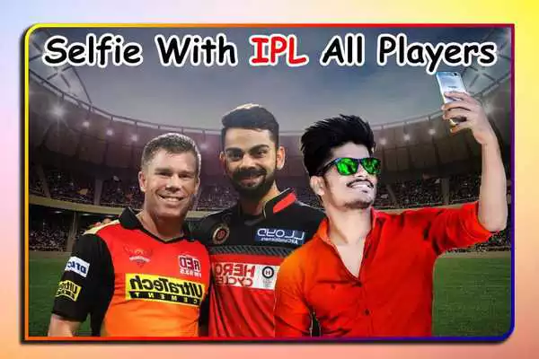 Play Cricket photo editor  Selfie with Crickter