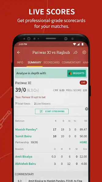 Play Cricket Scoring App-CricHeroes as an online game Cricket Scoring App-CricHeroes with UptoPlay