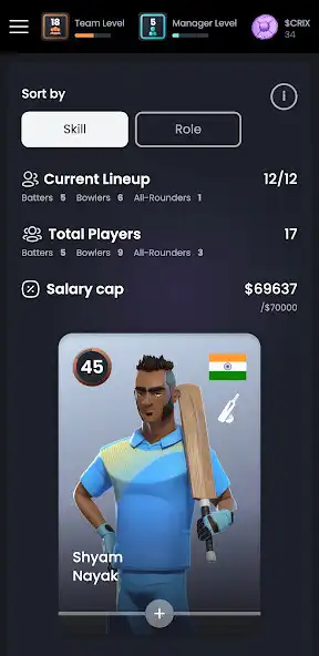 Play Cricket Star Manager as an online game Cricket Star Manager with UptoPlay