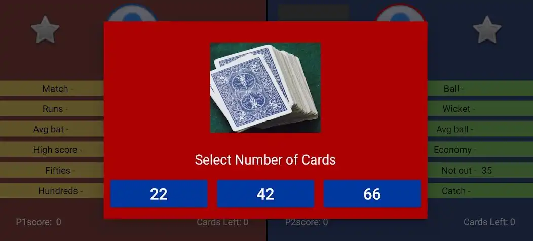 Play Cricket Stats Battle as an online game Cricket Stats Battle with UptoPlay