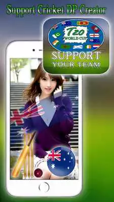 Play Cricket Supporters DP Maker