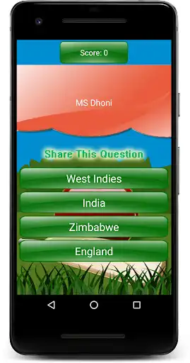 Play Cricket Trivia as an online game Cricket Trivia with UptoPlay