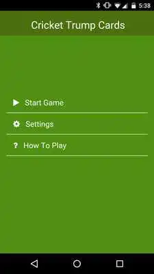 Play Cricket Trump Cards