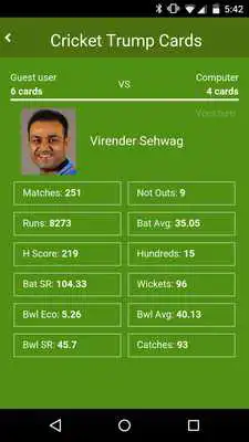 Play Cricket Trump Cards