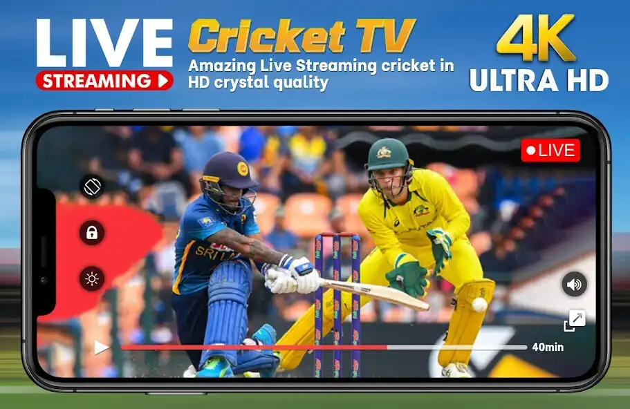 Play Cricket TV Live Stream HD 4K  and enjoy Cricket TV Live Stream HD 4K with UptoPlay