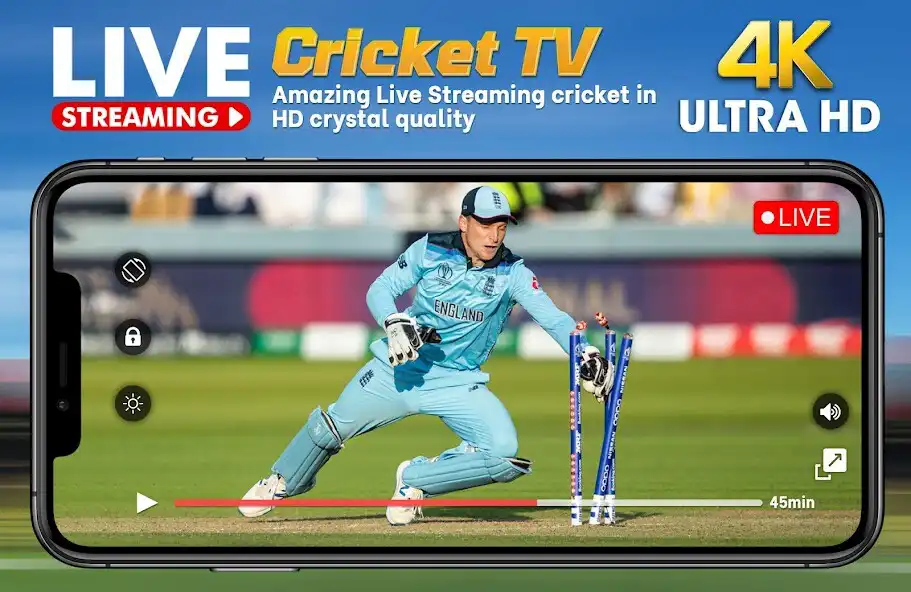 Play Cricket TV Live Stream HD 4K as an online game Cricket TV Live Stream HD 4K with UptoPlay