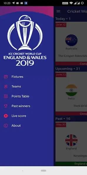 Play Cricket World Cup19 as an online game Cricket World Cup19 with UptoPlay