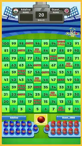 Play CRICKON - Indoor Cricket Game - Board Game as an online game CRICKON - Indoor Cricket Game - Board Game with UptoPlay