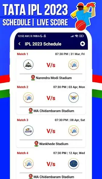 Play CrickPay : IPL 2023 Schedule as an online game CrickPay : IPL 2023 Schedule with UptoPlay