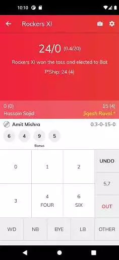Play CrickPro - Cricket Scoring App as an online game CrickPro - Cricket Scoring App with UptoPlay