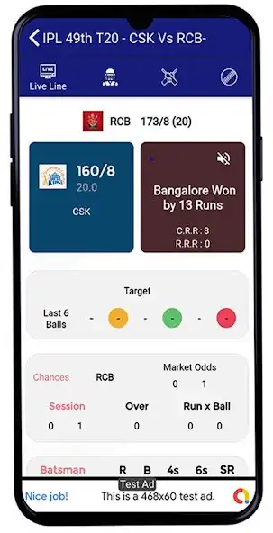 Play Crick Score- Fastest Live Line as an online game Crick Score- Fastest Live Line with UptoPlay