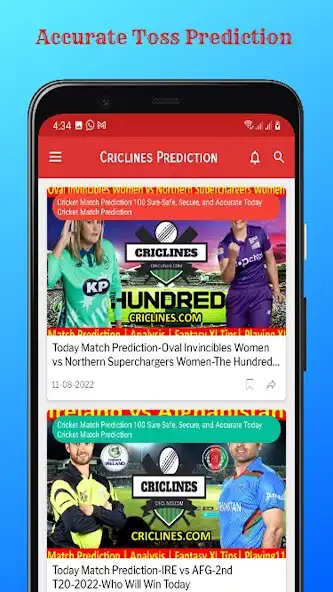 Play Cricline Prediction as an online game Cricline Prediction with UptoPlay