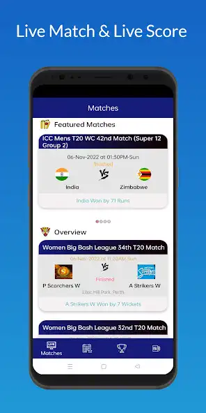 Play CricRun Live -  Cricket Scores as an online game CricRun Live -  Cricket Scores with UptoPlay