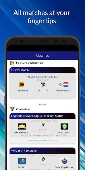 Play CricScore: Fast and Accurate  and enjoy CricScore: Fast and Accurate with UptoPlay