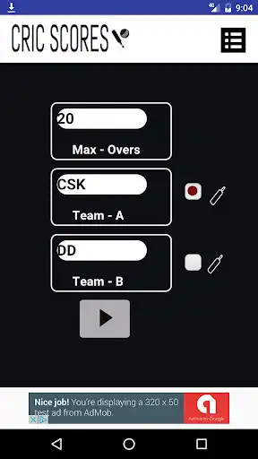 Play Cric Scores  and enjoy Cric Scores with UptoPlay