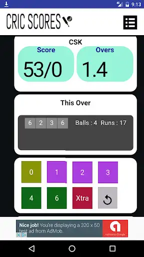 Play Cric Scores as an online game Cric Scores with UptoPlay