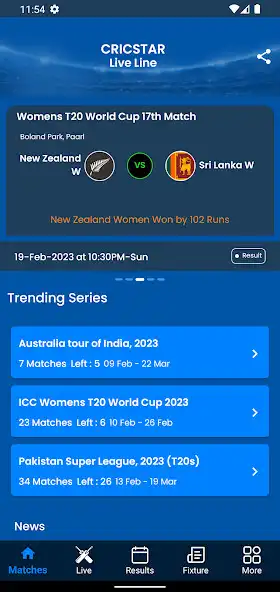 Play CricStar Line as an online game CricStar Line with UptoPlay