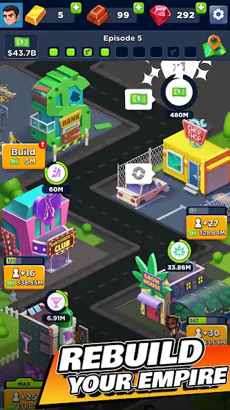 Play Crime Boss Tycoon as an online game Crime Boss Tycoon with UptoPlay