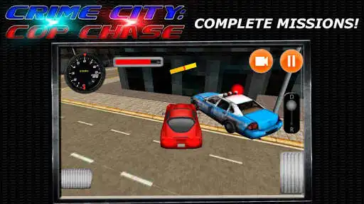 Play Crime City: Cop Chase 3D as an online game Crime City: Cop Chase 3D with UptoPlay