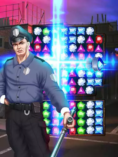 Play Crime City Diamond Match as an online game Crime City Diamond Match with UptoPlay