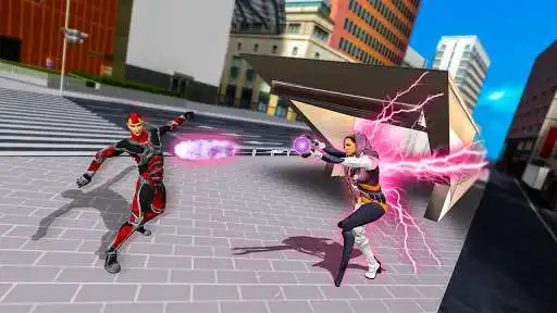 Play Crime City flying hero: Underworld Crime simulator as an online game Crime City flying hero: Underworld Crime simulator with UptoPlay