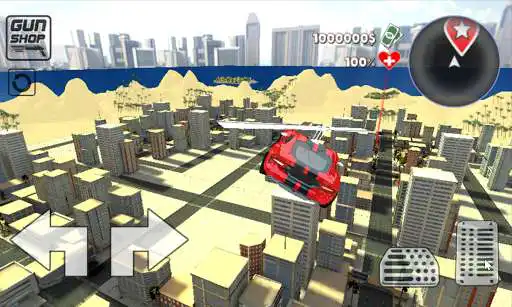 Play Crime City Game - Cars Fly  and enjoy Crime City Game - Cars Fly with UptoPlay