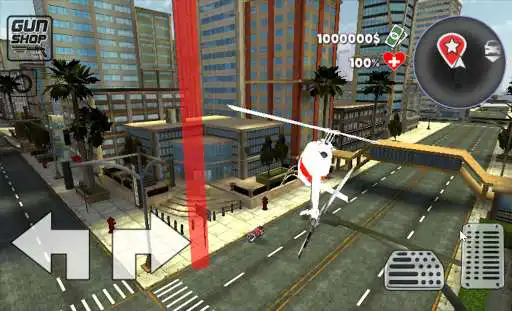 Play Crime City Game - Cars Fly as an online game Crime City Game - Cars Fly with UptoPlay