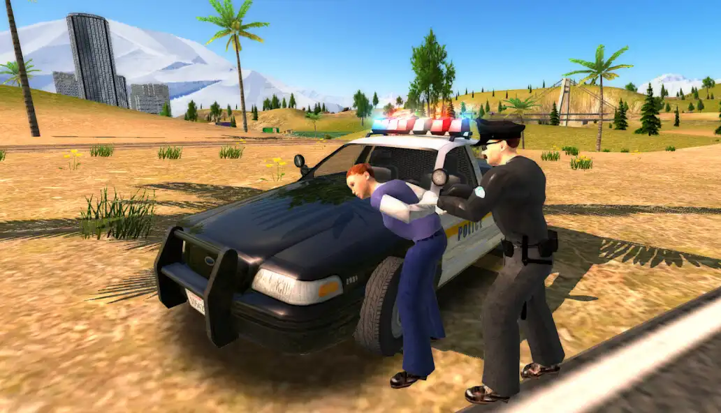 Play Crime City Police Car Driver as an online game Crime City Police Car Driver with UptoPlay