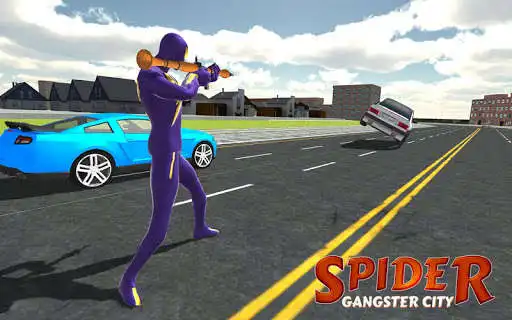 Play Crime City Spider Gangstar vegas - Open World Game as an online game Crime City Spider Gangstar vegas - Open World Game with UptoPlay
