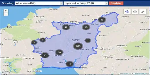 Play Crime figures UK as an online game Crime figures UK with UptoPlay