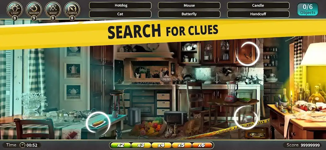 Play Crime Scene Hidden Object as an online game Crime Scene Hidden Object with UptoPlay