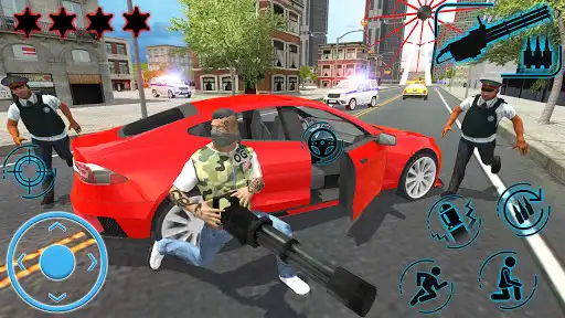 Play Crime Sim: Grand City as an online game Crime Sim: Grand City with UptoPlay