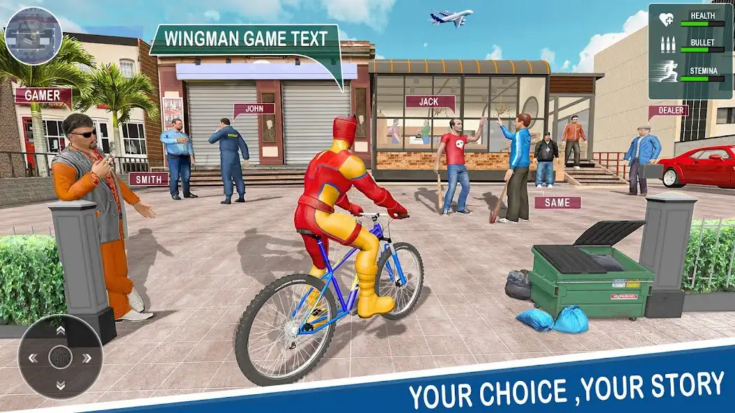 Play Crime Simulator: Spider Hero as an online game Crime Simulator: Spider Hero with UptoPlay