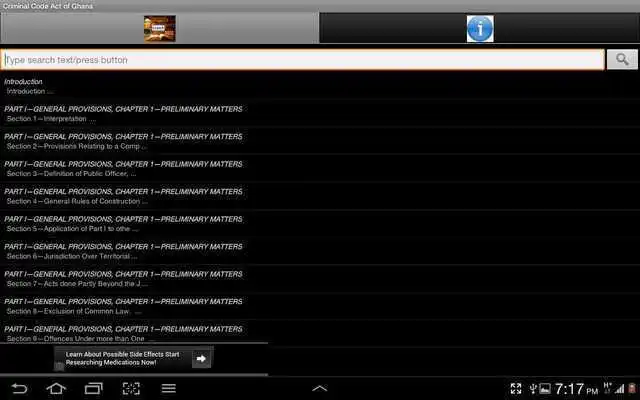 Play Criminal Code Act - Ghana
