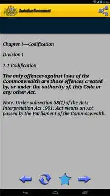 Play Criminal code Australian Law