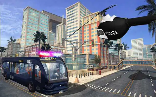 Play Criminals Transport Police Van